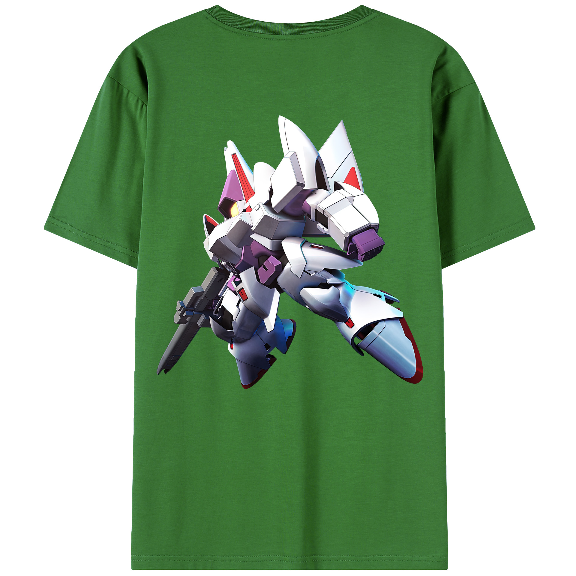 （画像用） 機動戦士ガンダム Mobile Suit Gundam レディース半袖Tシャツ(バックプリント)